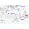 Folia ochronna na tył i lewą stronę Hyundai i20 MK1 2008- 84116 1J000