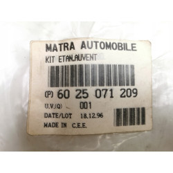 ZESTAW MONTAŻOWY, DYSTANSE SZYBY PRZÓD RENAULT ESPACE I OE 6025071209