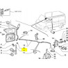 Cięgno zamka bocznych drzwi przesuwnych Fiat Ducato (1994-2006) 1307674080