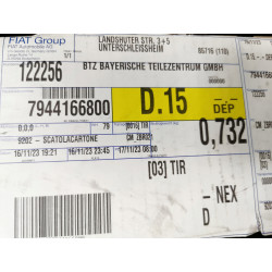 Mechanizm podnoszenia szyby tylny tył lewy manualny Fiat Tipo 2 52072860