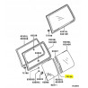 LISTWA, KRAWĘDŹ OKNA QUTR MITSUIBSHI PAJERO OE MB475810