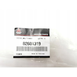 WĄŻ Z OSŁONĄ ZBIORNIKA WODNEGO FLR MITSUBISHI L200 MONTERO OE 8260A319