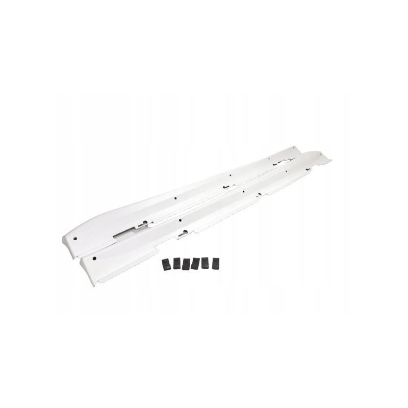FIAT PANDA II 03-11 LISTWY PROGOWE ORYGINALNE KOMPLET 50900968