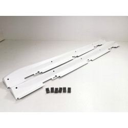 FIAT PANDA II 03-11 LISTWY PROGOWE ORYGINALNE KOMPLET 50900968