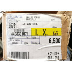 FIAT PANDA II 03-11 LISTWY PROGOWE ORYGINALNE KOMPLET 50900968