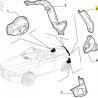 ALFA ROMEO ALFA 147 LEWY TYLNY KANAŁ ŚWIATŁA SUPORT 46547704