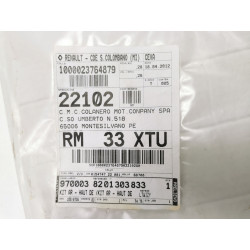 ZESTAW NAKLEJEK RENAULT TWIZY 03/2012- 8201303833