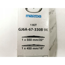 Wycieraczki Mazda OE przód 550 mm 450 mm GJ6A-67-330B9K