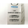 Wycieraczki Mazda OE przód 550 mm 450 mm GJ6A-67-330B9K