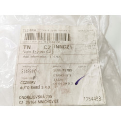 PEUGEOT 508 I LIFT LEWE WYGLUSZENIE LISTWA BŁOTNIKA PRZEDNIEGO 9686748780