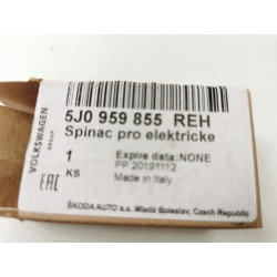 OE VAG PRZEŁĄCZNIK PODNOŚNIKA SZYBY SKODA FABIA II, SUPERB II 5J0959855REH
