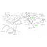 ŚRUBA, WKRĘT LISTAW BŁOTNIKA NISSAN SAFARI OE 01136-00151