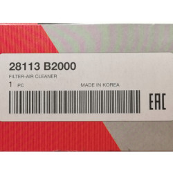 Filtr Powietrza Kia Soul 28113B2000 28113 B2000