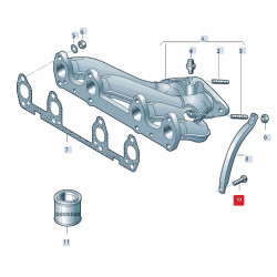 Śruba sześciokątna M10X18 VOLKSWAGEN GOLF JETTA OE N0102516