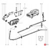 Ogranicznik oparcia rury wydechowej M6x1 ,00 RENAULT LAGUNA OE 7704002509