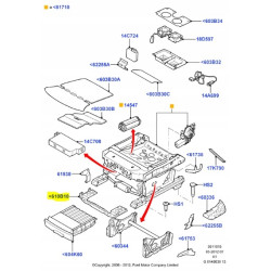 WSPORNIK, UCHWYT FOTELA PRZÓD FORD S-MAX/Galaxy CA1 2006-2015 OE 1423237