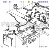 Wąż układu chłodzenia cieczą Renault 21 OE 7700814423