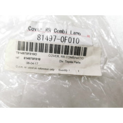 KOŁEK POKRYWA, TYLNA LAMPA KOMBINOWA, RH Toyota Corolla Verso 81497-0F010