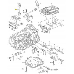 Wiązka, przełącznik Audi A6 1995 OE 4A0927127