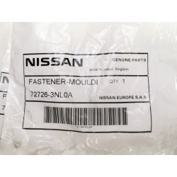 Mocowanie Uchwyt Listwa Szyba Nissan Leaf 72726-3NL0A