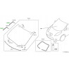 Mocowanie Uchwyt Listwa Szyba Nissan Leaf 72726-3NL0A