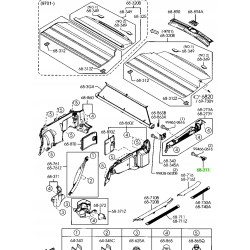 HAK MAZDA 6 OE GS2A-68-323A