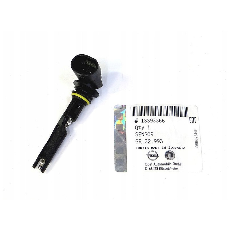 Opel OE 13393366 czujnik poziomu płynu chłodzącego Astra J Zafira C Cascada