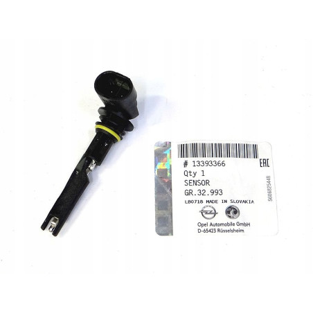 Opel OE 13393366 czujnik poziomu płynu chłodzącego Astra J Zafira C Cascada