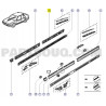 LISTWA DRZWI PRAWY TYŁ RENAULT R19 OE 7701367348
