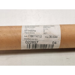 Listwa drzwi przednie prawe Renault 9 GTX 7700774712