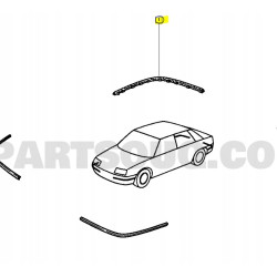 Listwa prawa lewa zderzak przedni tylny Renault 19 R19 7700831503