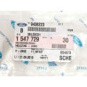 Listwa ozdobna / ochronna, drzwi do FORD FIESTA MK6 MK5 OE 1547729