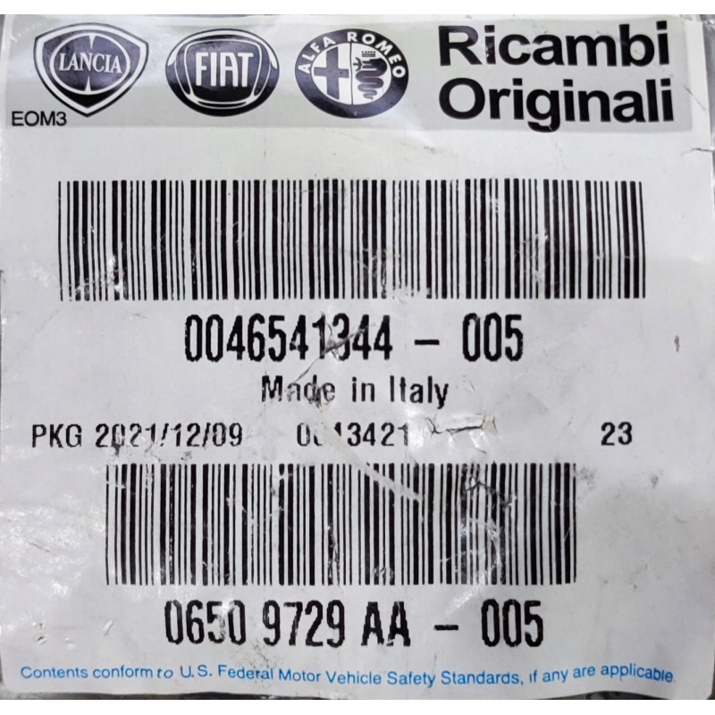 Nakrętka piasty koła przód M24 x 1,5 OE (46541344) Alfa Romeo, Fiat, Lancia