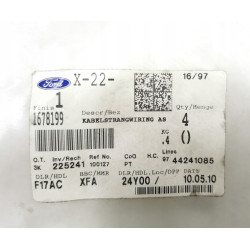 1678199 ORYGINALNA ORYGINALNA INSTALACJA PRZEWODÓW KONSOLI FORD 1678199