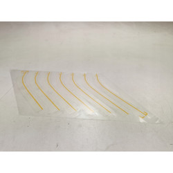 Folia ochronna progu RH Ford Fiesta mk7 5D 08- 1624373