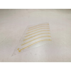 Folia ochronna progu RH Ford Fiesta mk7 5D 08- 1624373