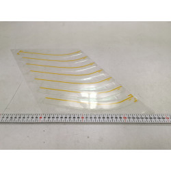 Folia ochronna progu RH Ford Fiesta mk7 5D 08- 1624373