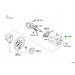 WSPORNIK, OSŁONA KOLUMNY KIEROWNICY TOYOTA SCION OE SU003-00864