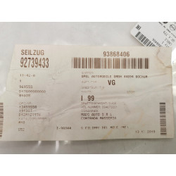 Opel OE 93868406 linka hamulca ręcznego 93868406