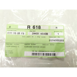 Oryginalna pokrywa akumulatora Nissan Qashqai J11 24431-4EA0B
