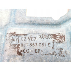 Osłona dolna, wygłuszenie deski rozdzielczej Fabia II lewa 5J1863081E
