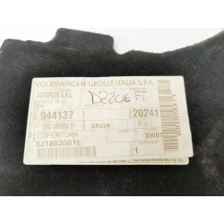 Osłona dolna, wygłuszenie deski rozdzielczej Fabia II lewa 5J1863081E