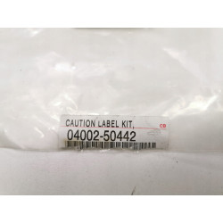 Oryginalny zestaw etykiet ostrzegawczych Toyota OE 04002-50442