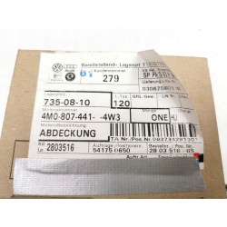 NOWA OSŁONA UCHWYTU HOLOWNICZEGO AUDI Q7 4M LEWY TYLNY ZDERZAK 4M08074414W3