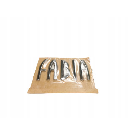 Emblemat, napis FABIA Skoda Fabia 2005 - 2008 Skoda Fabia 6Y0853687BA739