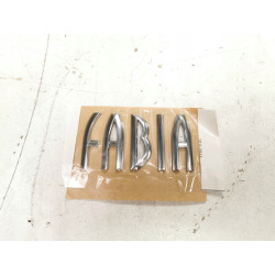 Emblemat, napis FABIA Skoda Fabia 2005 - 2008 Skoda Fabia 6Y0853687BA739