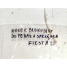 KOŁEK BLOKUJĄCY DO PEDAŁU SPRZĘGŁA FIESTA ST