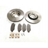 TARCZE HAMULCOWE + KLOCKI PRZÓD GRANDE PUNTO CORSA D 284MM 93169289