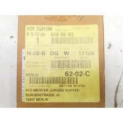 Lusterko zewnętrzne, szkło lusterka 121ECE (ZQ) 121 ECE 1E00-69-183