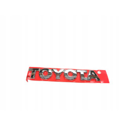 EMBLEMAT, NAPIS TOYOTA KLAPY BAGAŻNIKA TOYOTA AVENSIS OE 75441-05050